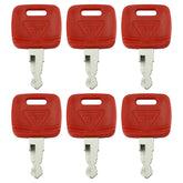Gradora RE183935 and RE71557 key pack six keys for John Deere tractors, ready for replacement