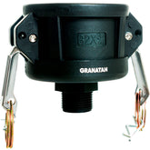 Granatan tote fittings 2in coupler with 3/4in threading for fast, leak-resistant connections.
