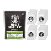 Grandpa Gus's mouse repellent pouches for garage use with peppermint-cinnamon scent