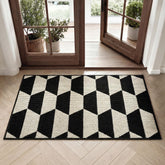 GRANNY SAYS indoor doormat at the front door traps dirt and moisture.