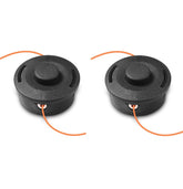 Grasscape 2-pack 25-2 trimmer head ready for rapid replacement on compatible trimmers.