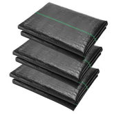 GRASSCLUB weed barrier fabric 5x10ft pack for weed-free, breathable garden beds