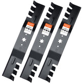 Grasscool 942-0677B blades with 6-star mount for Cub Cadet, secure and precise fit.