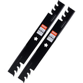 Grasscool mulching blade with high-lift design for 46-inch mowers.