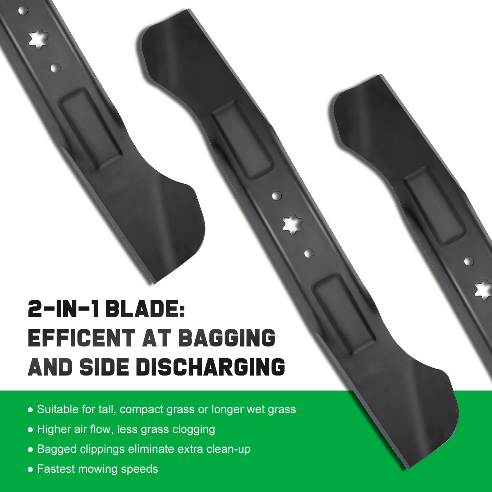 Grasscool Troy-Bilt Horse series compatible blade for 46-inch decks.