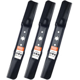 Grasscool ZT1-54 blade set close-up shows 6-Star center hole for precise fit