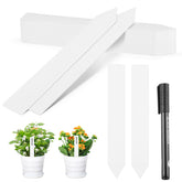 Greaner plant markers kit with 50 tags for durable outdoor labeling.