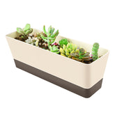 GREANER rectangle planter on a sunny windowsill for fresh herbs