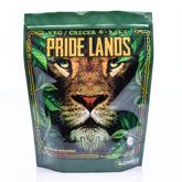 GreenGro Pride Lands Veg dry top dress bottle for easy, uniform application and healthy vegetative growth.