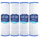 Grefilt CCP420 pool filter front view for clear water and easy maintenance.
