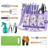 Grenebo all-in-one garden tool set enables quick tool access for efficient gardening.