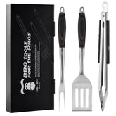 GRILAZ spatula with stainless steel blade for precise flipping and durability.