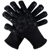 Grill Armor Gloves extreme heat up to 932°F for grilling safety.