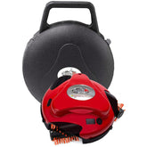 Grillbot automatic grill cleaning robot with nylon brushes, a hands-free scrubbing solution that saves time.