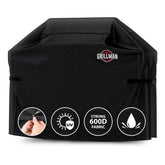 Grillman grill cover waterproof 52in protects Weber and Nexgrill from rain and sun.