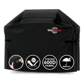 GrillTough heavy-duty BBQ grill cover protects 58-inch grills from sun and rain.