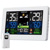 Grilza Weather Station with 7.5-inch HD display for clear readings and forecast.