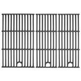 Grimate cast iron grate 17x7 small, Char-Broil compatible for durable searing.