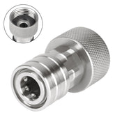 Grngven garden hose to pressure washer adapter enables versatile cleaning.