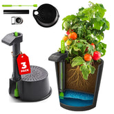 GroBucket self-watering insert in bucket setup for quick installation