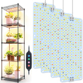 GroCruiser 4Panel grow light panel closeup for even indoor lighting.