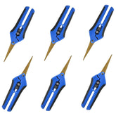 GROWNEER curved blades pruning shears for precise cuts on small plants
