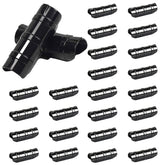 GRRONZEE greenhouse clips 1-1/4 inch close-up showing durable ABS construction