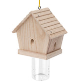 GRTRE carpenter bee trap outdoor front view highlights durable Paulownia wood