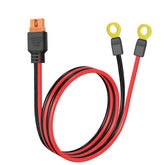 GRZWAYS XT60i to O Ring Terminal Cable, 5ft, easy outdoor charging with high current capacity.