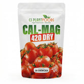 GS Plant Foods Cal-Mag 420 powder bottle ready to mix for nutrient solution