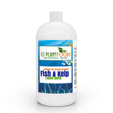 GS Plant Foods Liquid Fish & Kelp Fertilizer bottle for organic garden nutrition