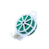 GSM Brands Twist Ties green-coated wire coil ideal for versatile garden uses.
