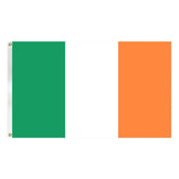 GSYLPFT Irish flag 3x5 outdoor displays vivid color in bright sunlight