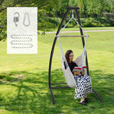 G TALECO GEAR C-Type stand front view shows a sturdy steel frame for stability