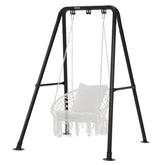 G TALECO GEAR hammock stand during assembly for quick setup