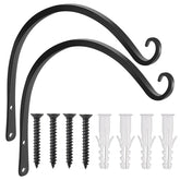 Gtongoko 2-pack 14-inch outdoor plant hangers for sturdy support.