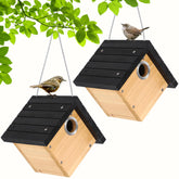 Gtongoko Wren House with 1-1/8in entrance hole supports wrens.