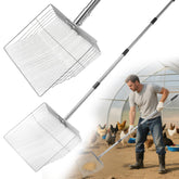 GuanBoXin 12in chicken poop scooper head for fast coop cleanup