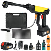 GUATTINE cordless pressure washer front view for portable cleaning on the go