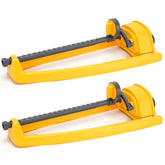 GUDWING lawn sprinkler oscillating spray for even yard coverage.
