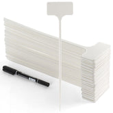 GUFJUCH garden markers 11-inch tall for easy labeling outdoors.