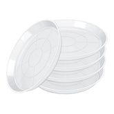 GUGEMEI clear 5-inch plant saucer with durable PP tray for small pots.