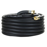Guitrees 50ft heavy-duty hose, coiled, ideal for dependable watering tasks