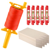 Gulfmew construction string line kit with handle for easy grip during setup.
