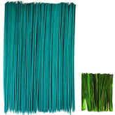 GXXMEI 18-inch bamboo plant stake inserted into soil supports growing stems.