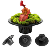 Gyfofix small-opening mesh net cup stabilizing delicate lettuce roots for healthy growth