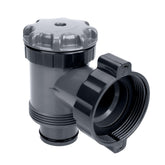 GYPNS plunger valve inlet connection for smooth water flow in above-ground pools.