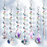 GZCGLN sun catchers rainbow prisms brighten windows with colorful light.