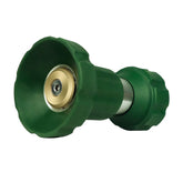 H2O WORKS garden hose nozzle with metal body offers rugged durability for outdoor cleaning.