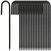 Hacaroa 12-inch rebar stakes provide reliable ground stability for tents and canopies.